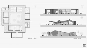 Slow Food Village_Stefano Boeri Architetti_school elevations and plans